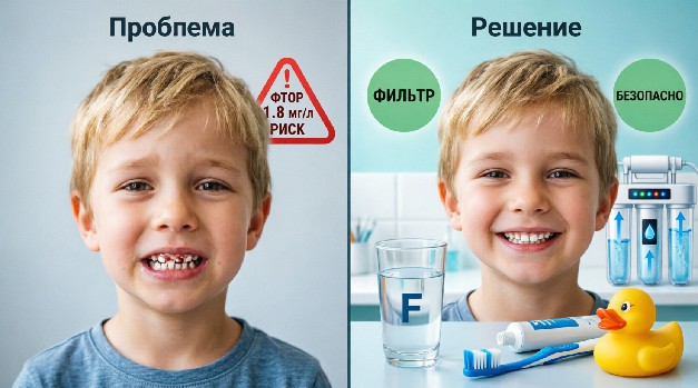 Фтор в воде: польза для зубов или скрытый вред для детей? Научный разбор 2026