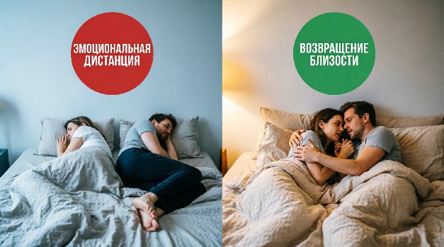 Почему вы отдалились друг от друга: как вернуть эмоциональную и физическую близость в браке