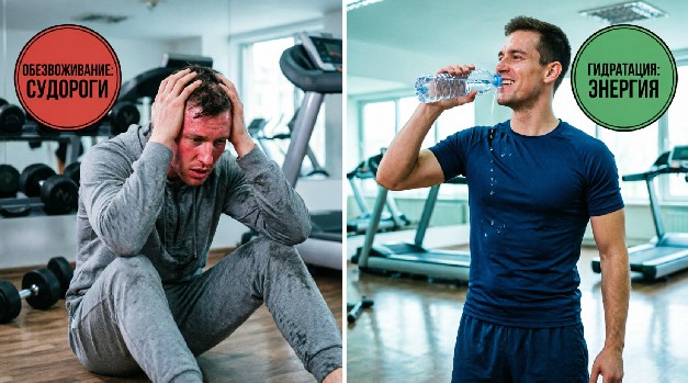 Вода до, во время и после тренировки: точный план гидратации для спортсменов