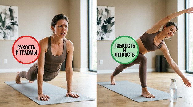 Вода на йоге и пилатесе: почему даже при низкой нагрузке нельзя игнорировать питьевой режим